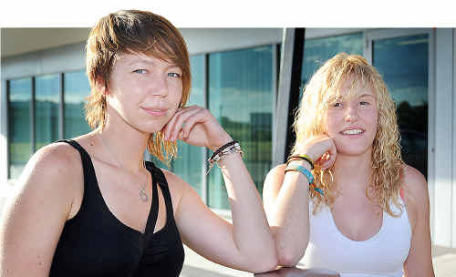 Belgian backpackers Sarah Balcer and Heidi Cornelissen have had a less than perfect stay on the Fraser Coast. Belgian backpackers Sarah Balcer and Heidi Cornelissen have had a less than perfect stay on the Fraser Coast.